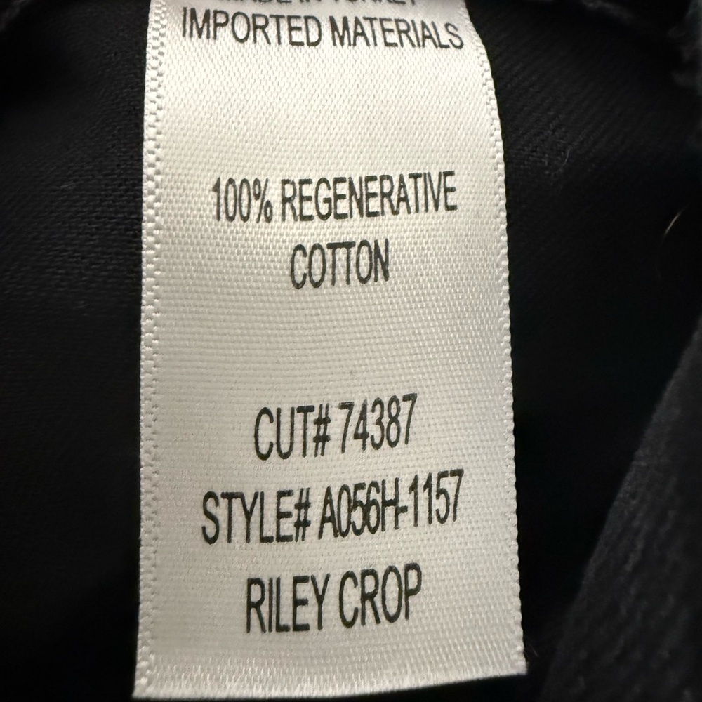 Agolde Riley Crop button down jeans - Picture 10 of 13